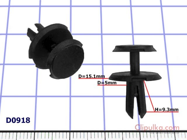 Kołek rozporowy D=5.0mm - D0918