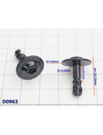 Wkręt osłony silnika Audi - D0963