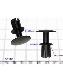 Windshield Molding clips Land Rover Range Rover Sport - D103