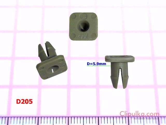 Kostka montażowa D=5.9mm - D205