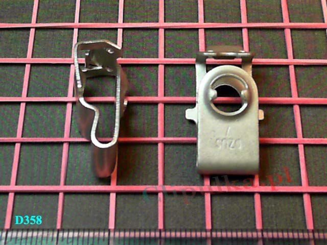 Clips for securing the protection from below Audi A6 C6  - D358