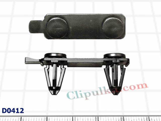 Spinki mocowania atrapy chłodnicy Volkswagen Crafter - D0412