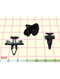 Spinki do mocowania listwy górnej bocznej Volkswagen Golf V - D473