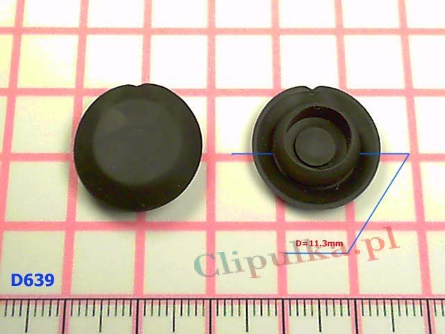 Body plug D=11.3mm Citroen - D639