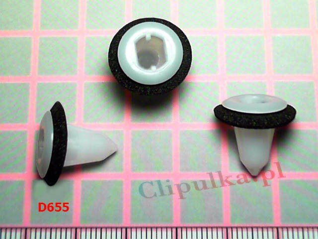 BMW Front Sound Insulation Nut Grommet Clip - D655