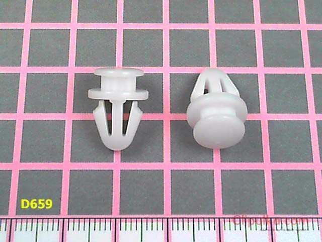 Trunk lid upholstery clips  BMW E65 - D659