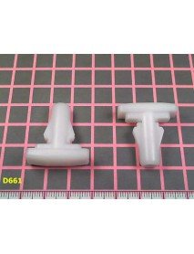 Window guide seal clips Volkswagen Passat B6 - D661