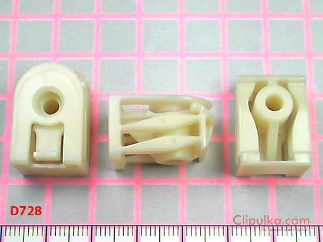 Plastic screw clamps MINI - D728