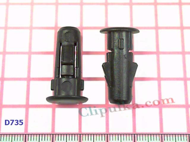 Window guide seal clips Volkswagen Golf V - D735