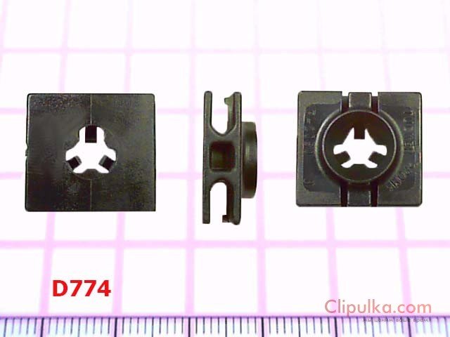 Rocker panel molding clips SMART FORTWO - D774
