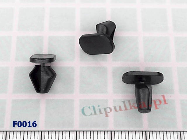 Clips fastening seal doors Citroen C3 Picasso - F0016