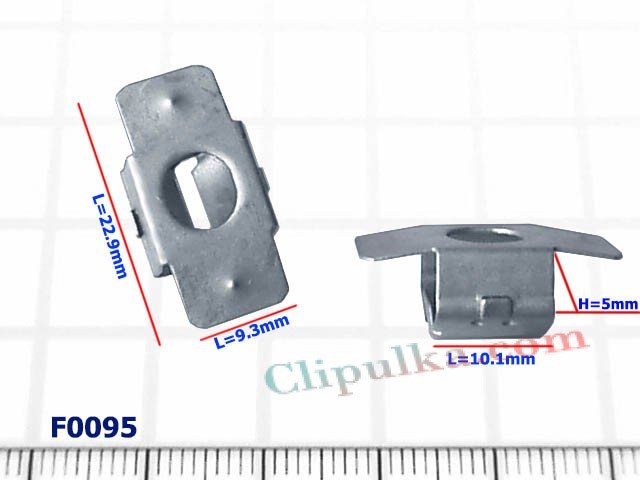 Гайка крепления защиты Peugeot - F0095