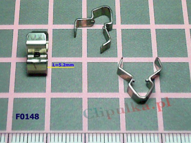 Metal clamp Peugeot - F0148