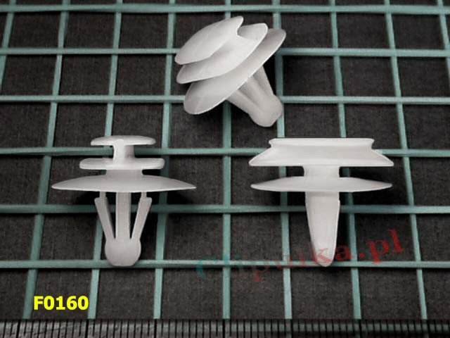 Clips of side moldings   Renault Megane II - F0160