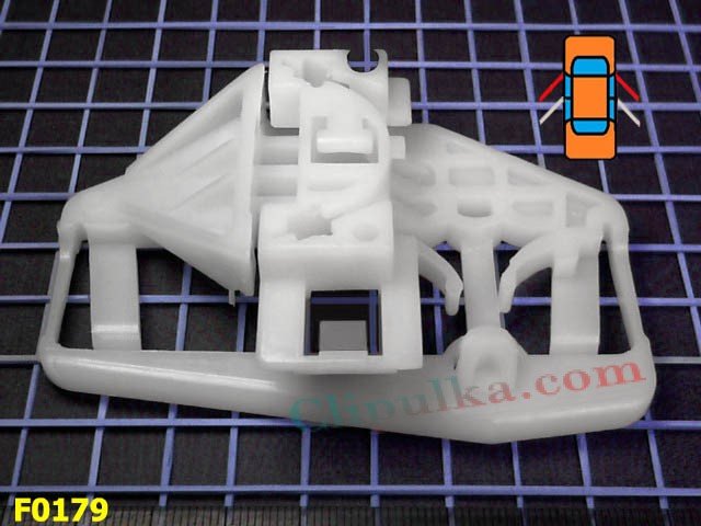 Front Window Regulator Citroen Berlingo VP, VP (M59)  -  F0179