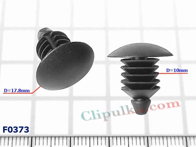 Choinka czarna D=10mm - F0373