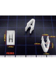 Plastic clamp JAGUAR - F0393