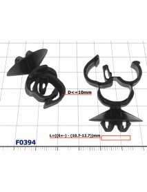 Spinka uchwyt mocowanie przewodów kabli - F0394