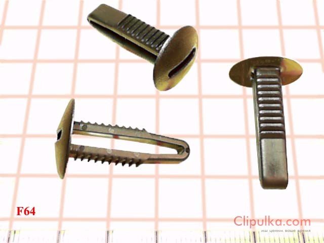 Clips of strip for water drainage under the windshield  Citroen Berlingo VP, VP (M59)  - F64