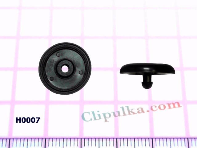 Spinka do pasów bezpieczeństwa czarna - H0007