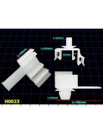 Uchwyt do okablowania elektrycznego L=(6.8*9.8)mm - H0023