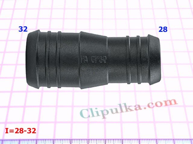 Соеденитель 28-32mm - I=28-32
