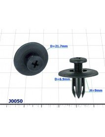 Kołek rozporowy D=6.9mm - J0050