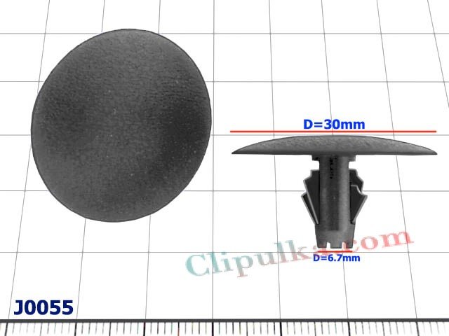 Пистоны крепления шумоизоляции капота Subaru - J0055