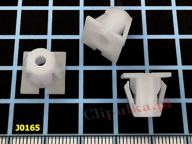 Rocker panel molding clips, side moldings clips, fender extensions clips Kia - J0165