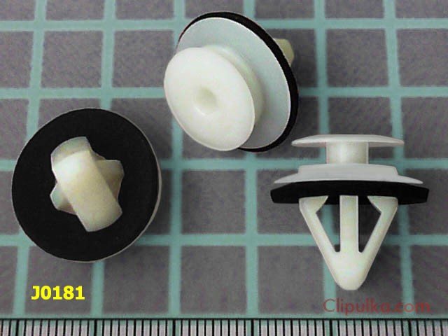 Rocker panel molding clips Daihatsu Materia - J0181