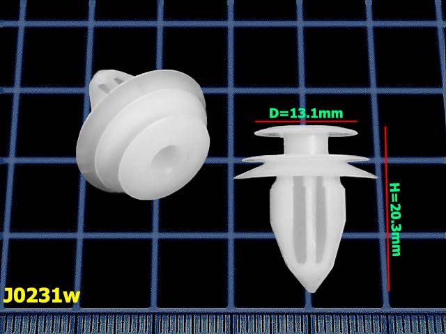 Пистоны крепления внутренней обшивки Geely - J0231w