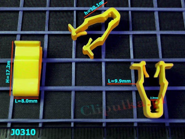 Molding clips Honda - J0310