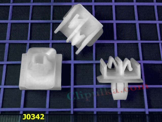 The clips mounting decorative lining arches Toyota RAV4 - J0342