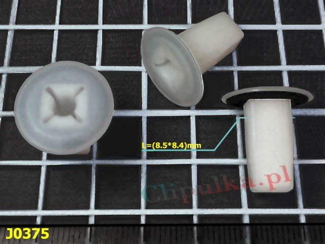 Гайка распорная под саморез L=(8.4X8.5)mm - J0375