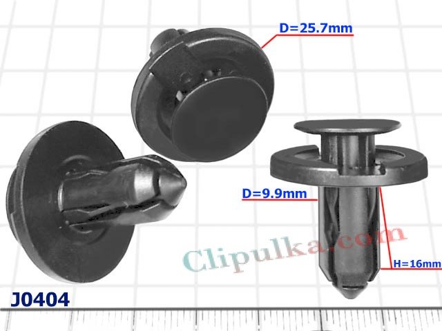 The pistons D=9.9 mm - J0404