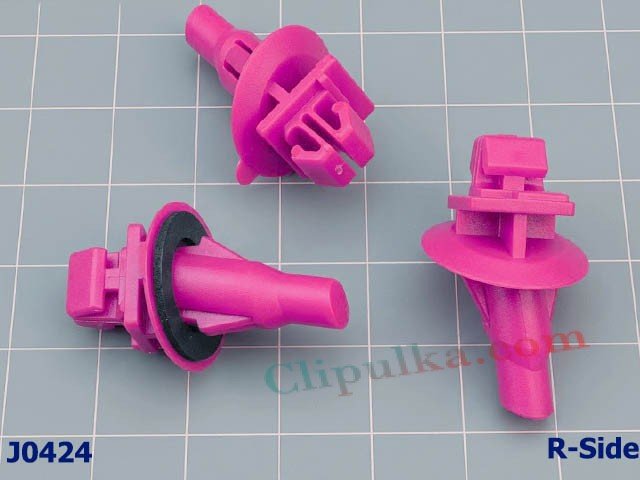 Пистоны крепления молдинга крыла Toyota LAND CRUISER - J0424