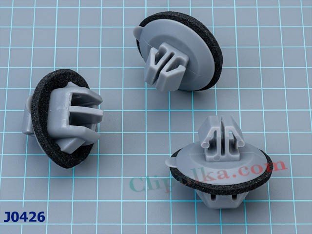 Exteror trim fastening clips of the doors Toyota LAND CRUISER 120 PRADO - J0426