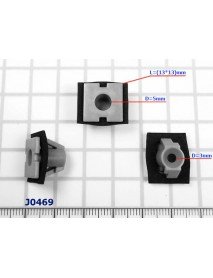 Rocker panel molding clips Kia RIO - J0469