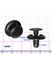 Pistons for fastening plastic elements ATVs and motorcycles - J0487