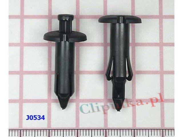 Clips of strip for water drainage under the windshield Toyota Rav 4 - J0534
