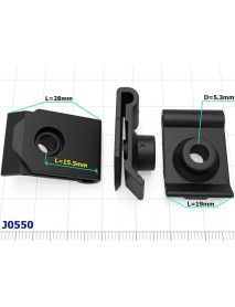 Zacisk plastikowy 19/28 - J0550