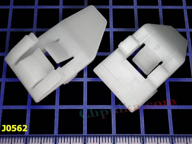 Spinki mocowania listwy podszybia drzwi bocznych Honda Legend - J0562