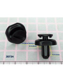 Engine compartment clips Toyota AVENSIS - J0734