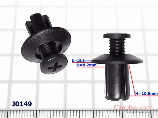 Kołek rozporowy D=8.2mm - J0149