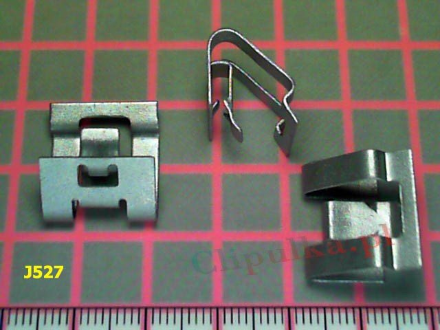 Clamp metal fasteners for bumper elements Toyota - J527