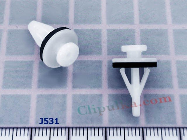 The pistons mounting bracket casing lining the door Mitsubishi Outlander Sport - J0531