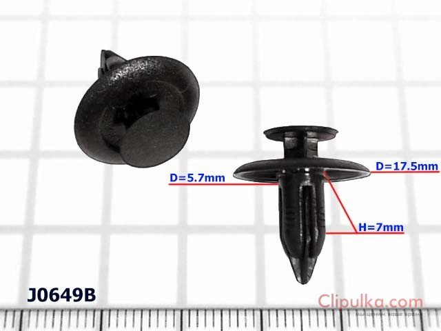 The pistons D=5.7mm - J649B