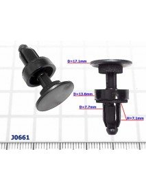 Clips of strip for water drainage under the windshield Rover - J661