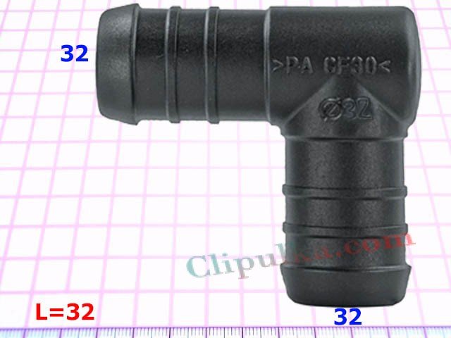 Соеденитель 32mm - L=32
