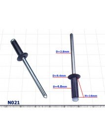 Nit aluminiowy anodowany  D=4.8mm - N021